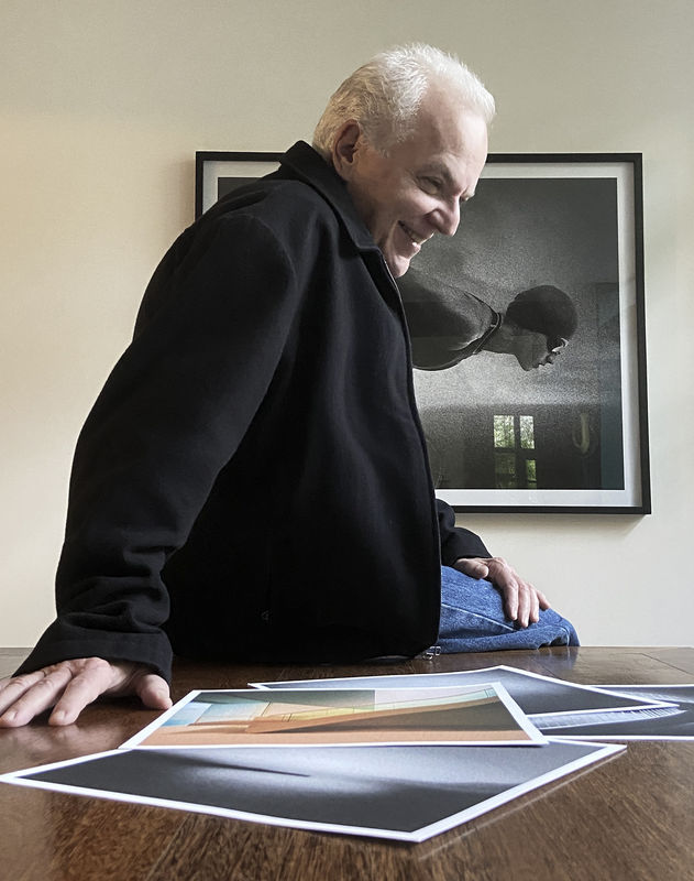 artist Milton Montenegro at his atelier