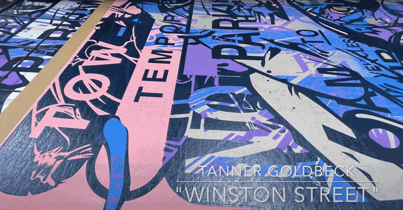 Tanner Goldbeck x Modern Multiples 'Winston Street' Screen Printing Process, Tanner Goldbeck