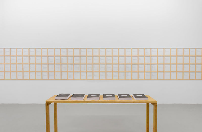 Cole Sternberg, a forest of thoughts in quick succession, 2023, installation view