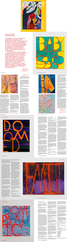 Sam Jablon — BOMB Magazine
