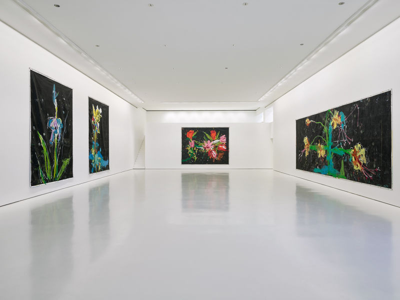 Jorge Galindo, Black Paintings