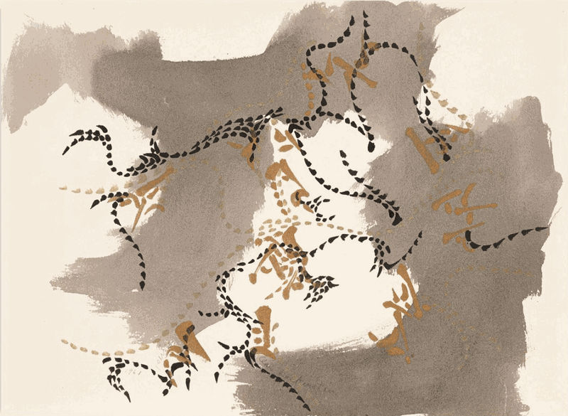 Claire Falkenstein, Interplay (topological structure with the moving point), 1961