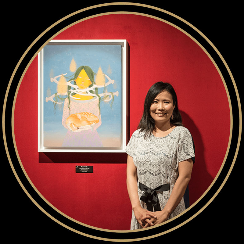 Photo of the artist FUCO UEDA at DCG Rome