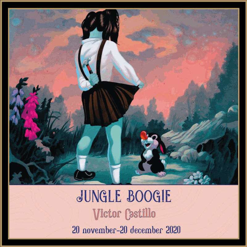 VICTOR CASTILLO: Jungle Boogie, Dorothy Circus Rome | Solo Show