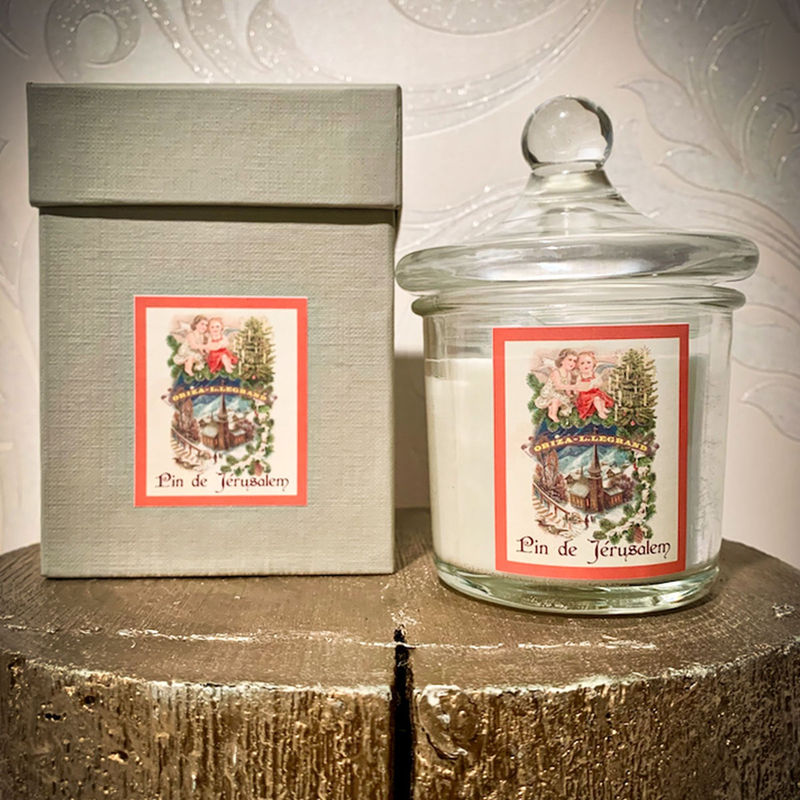 The PIN DE JÉRUSALEM candle by Oriza L. Legrand