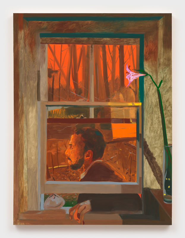 Anthony Cudahy, Ian at the Window, Maine, 2024