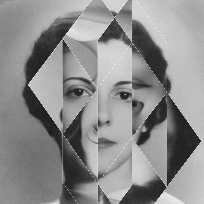 Detail of Andrea Geyer, Constellations (María Teresa de Rojas "Titina"), 2018, Hand-cut archival print on rag paper, 80 x 59.1 cm, 31 1/2 x 23 1/4 in