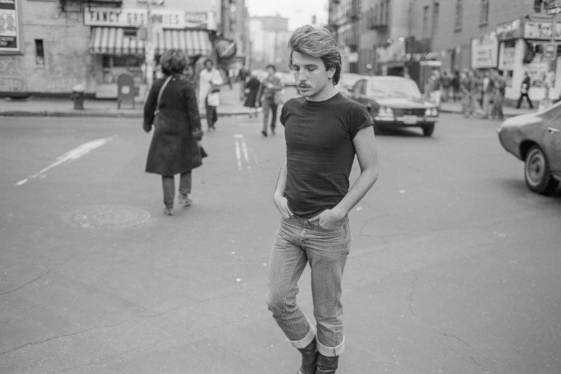 Detail of Sunil Gupta, Untitled #22 from the series Christopher Street, 1976