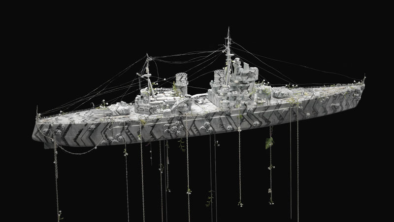 Hew Locke, Ghost, 2015