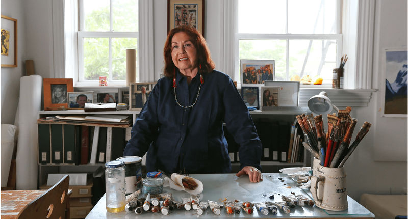 Portrait of Kay WalkingStick