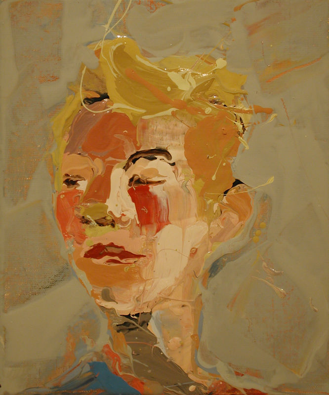 Paul Richards, Greta, 2005, oil on canvas, 12 x 10 ins, 30.5 x 25.5 cm