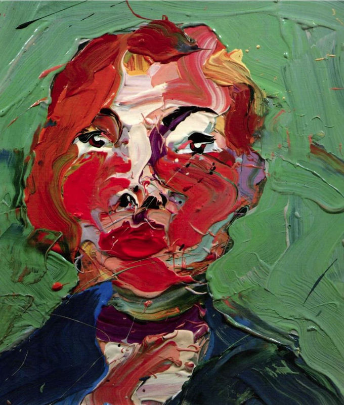 Paul Richards, Molly, 1994, oil on canvas, 21 x 18 ins, 53.3 x 45.7 cm