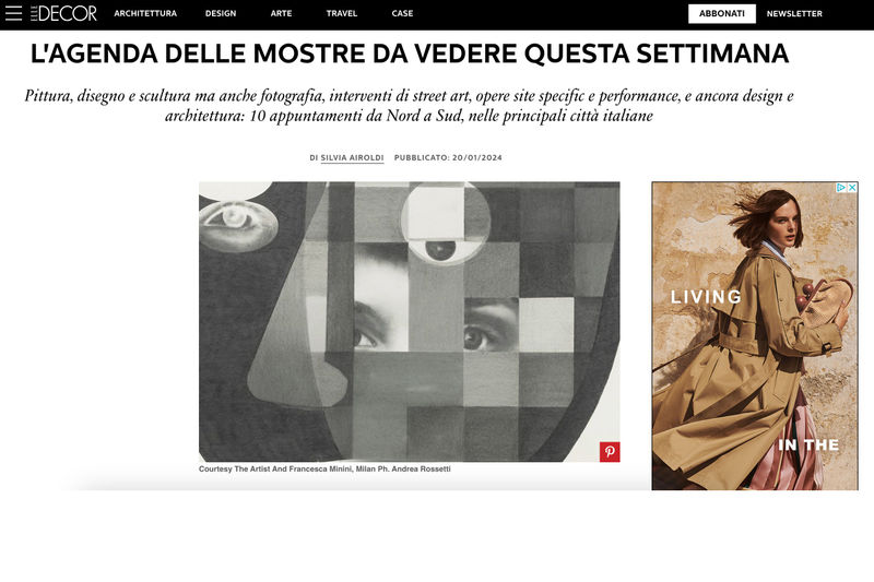 Attila Szucs. L'AGENDA DELLE MOSTRE DA VEDERE QUESTA SETTIMANA