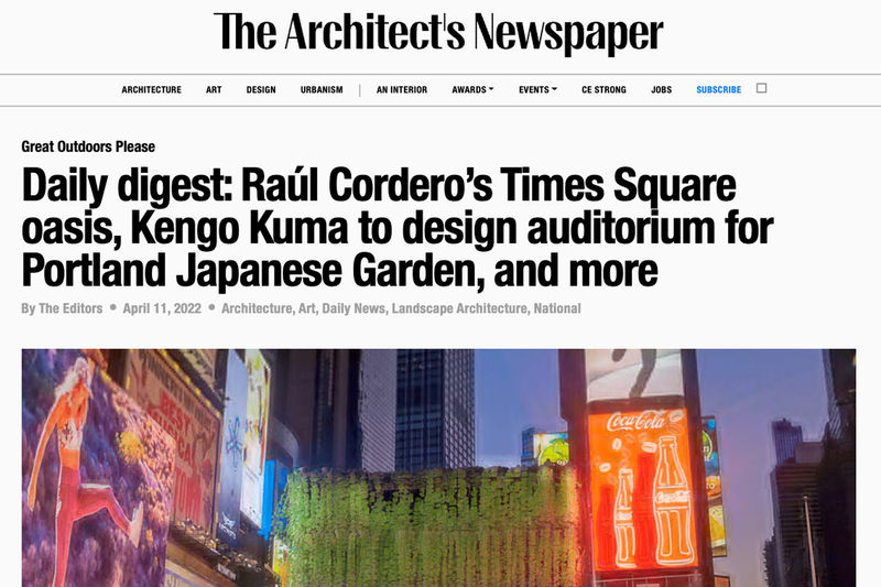 Raul Cordero Times Square