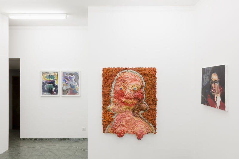 Group show , Hysteria, Laughter and a Sense of Seriousness curated by Mareike Dittmer and Raphael Gygax