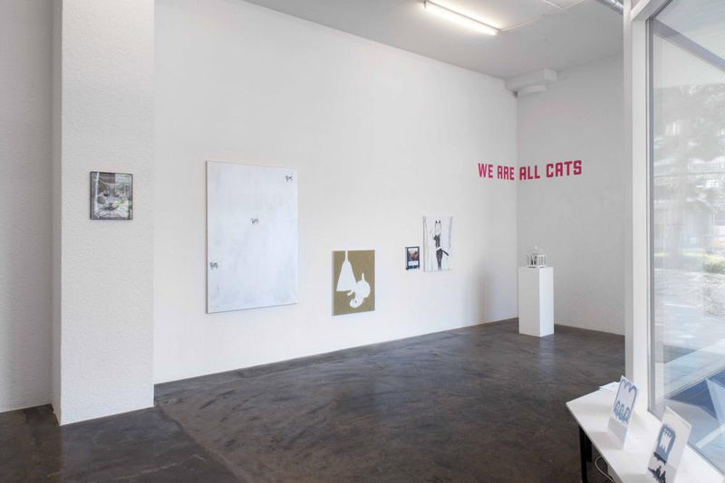 Group show, We Are All Cats curated by Dan Graham and Mieko Meguro