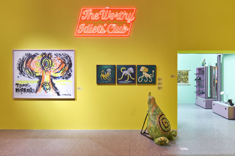 Judith Bernstein, Ridiculously Yours! Art, Awkwardness and Enthusiasm group show curated by Jörg Heiser and Cristina Ricupero Bundeskunsthalle, Bonn, De