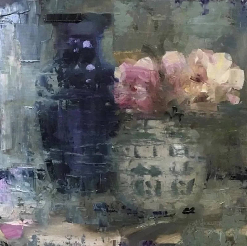 Contemporary Still Life: Interpreting Photos to Create Abstract Impressionist Paintings, Vanya Allison | Local | Oil