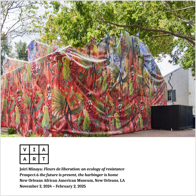 Joiri Minaya: Fleurs de liberation: an ecology of resistance Prospect.6 the future is present, the harbinger is home grant announcement