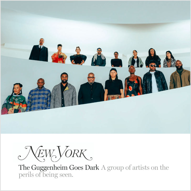 The Guggenheim Goes Dark: A group of artists on the perils of being seen