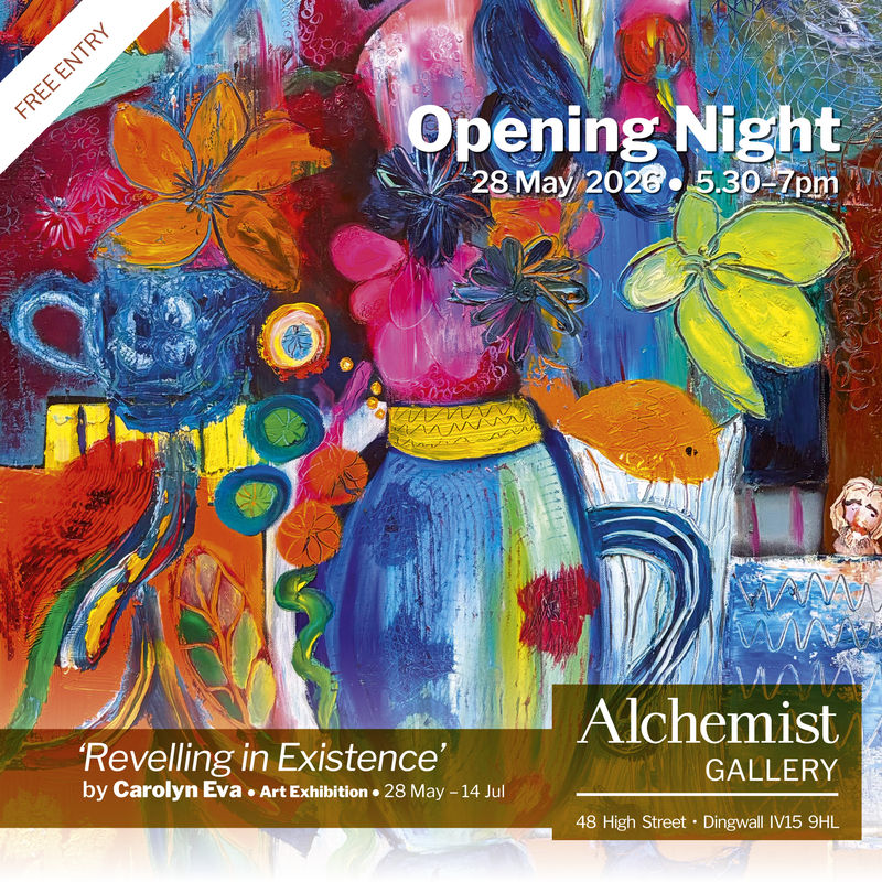 Opening Night: Reveling in Existence by Carolyn Eva