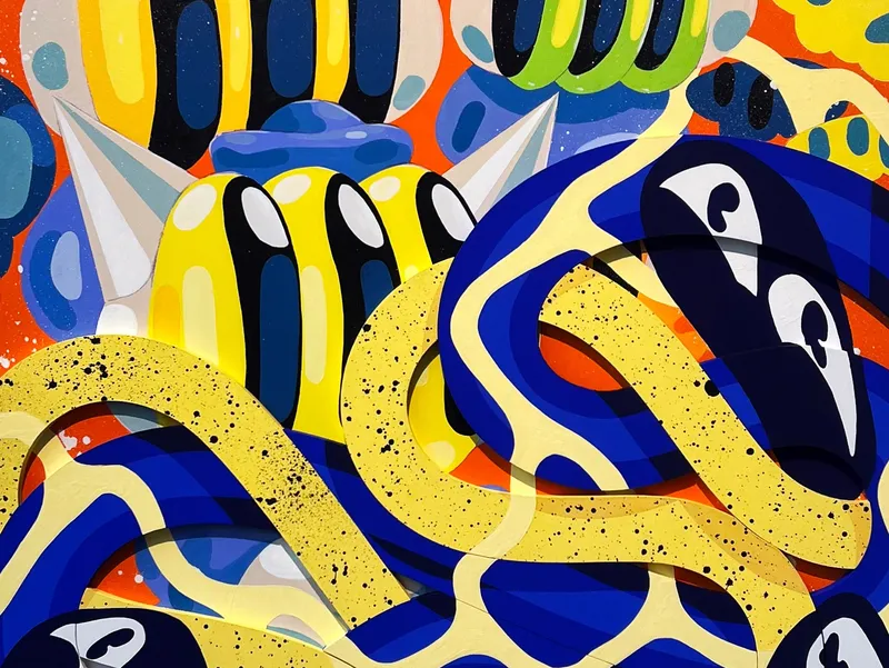 Eye Contact, by Benzilla & Kabekui