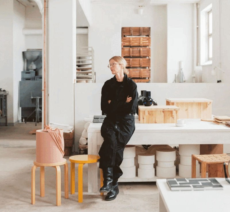 Carina Seth Andersson i sin atlejé