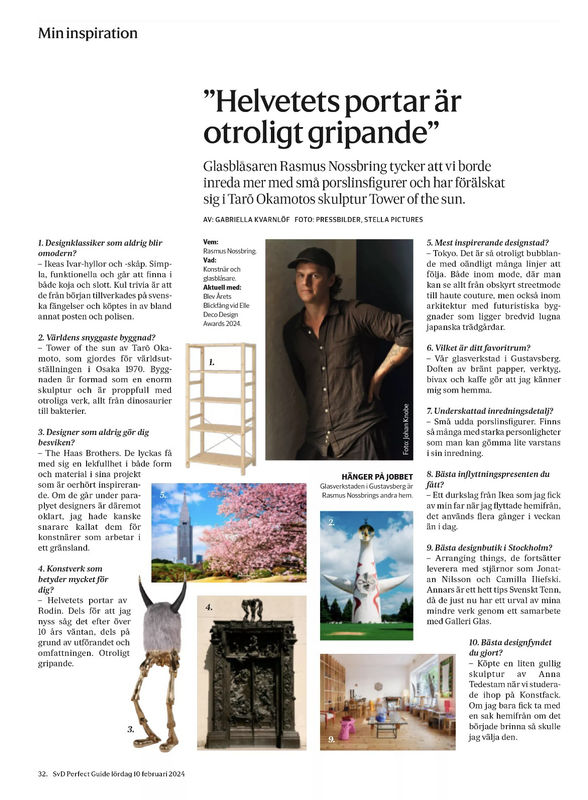 Rasmus Nossbring - Min inspiration