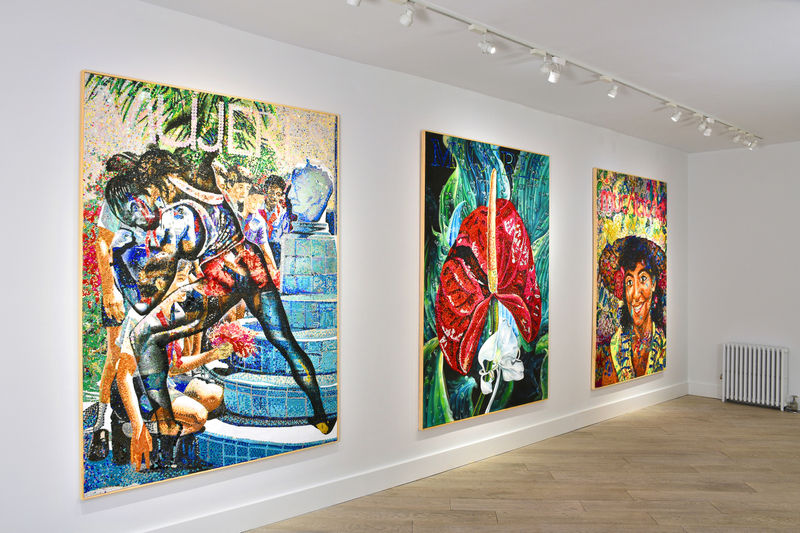 Cuban Gertrudis Rivalta exhibits her multidisciplinary art at the Thomas Nickles Project in New York