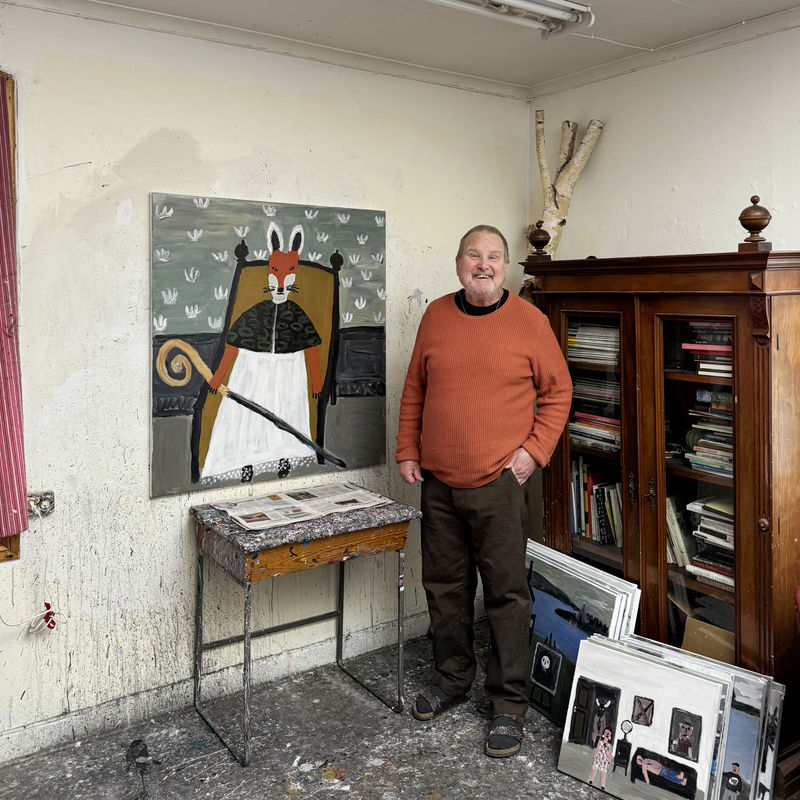 Artist presentation at Bror Hjorts Hus, Kent Iwemyr