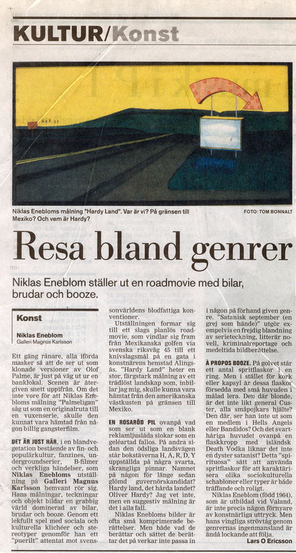 Review in Dagens Nyheter