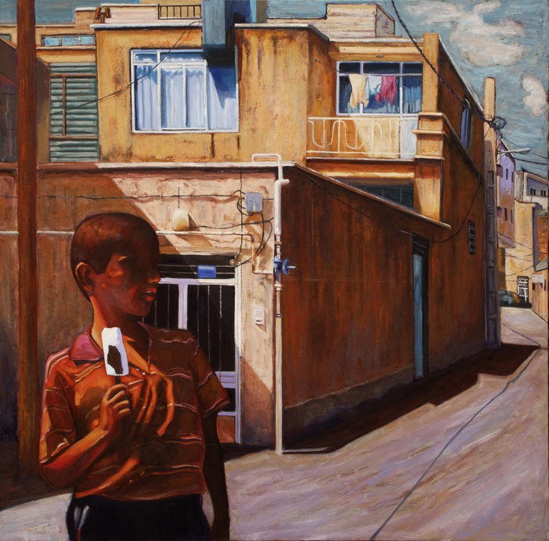 Red Noon , solo show by Mehdi Chitsazha