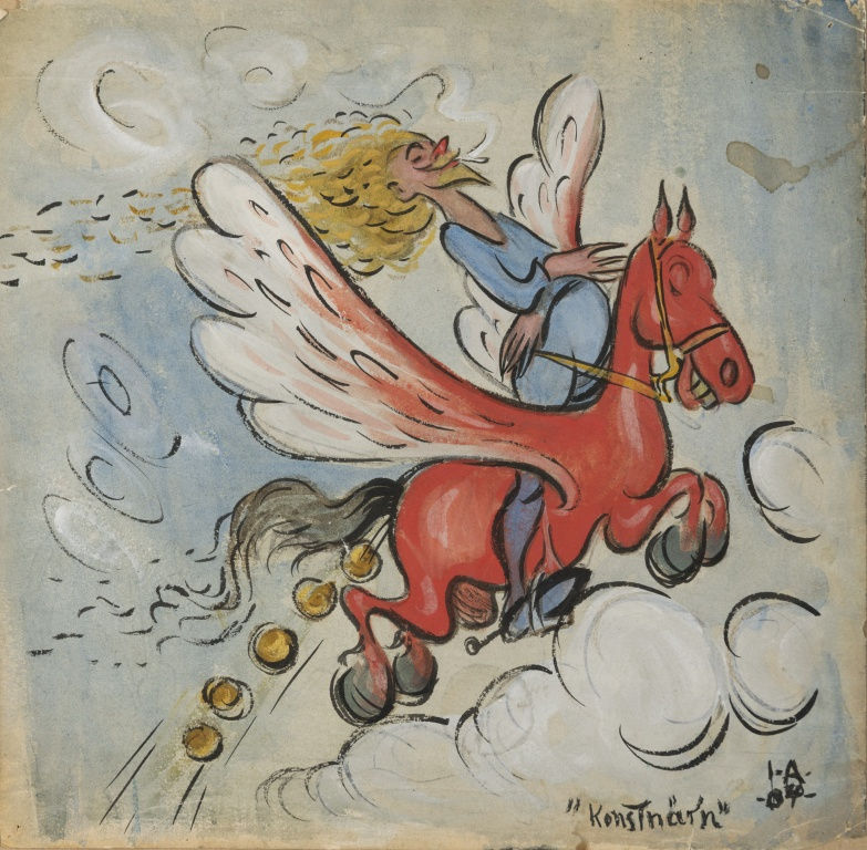 Ivar Arosenius (Gothenburg 1878 - 1909 Älvängen), A serious jester