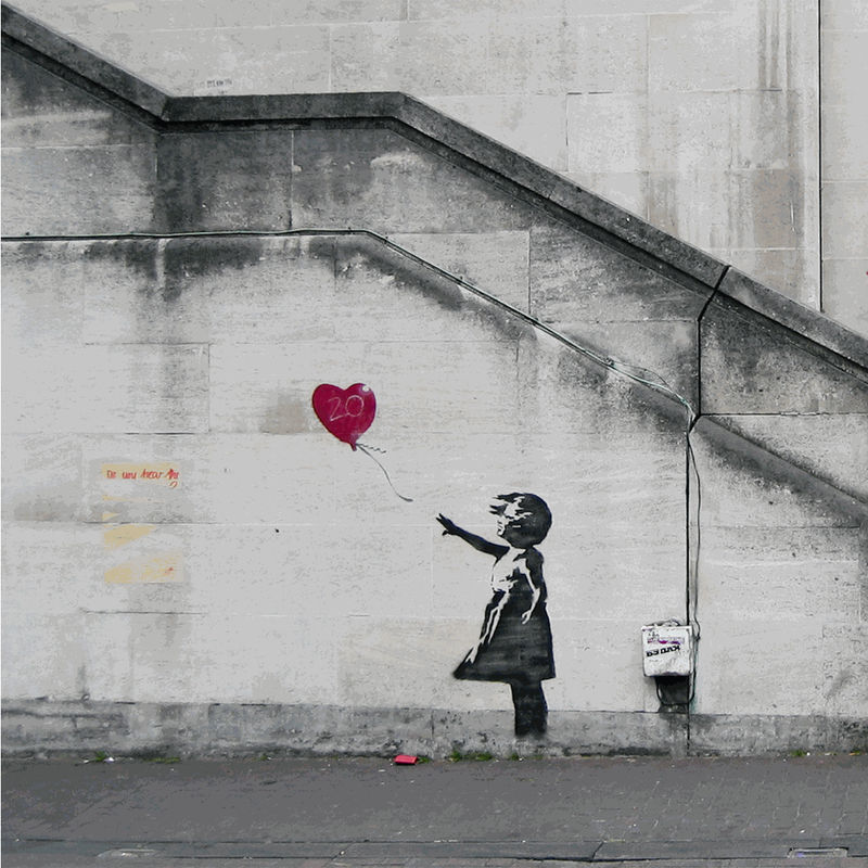 Banksy's Girl With Balloon