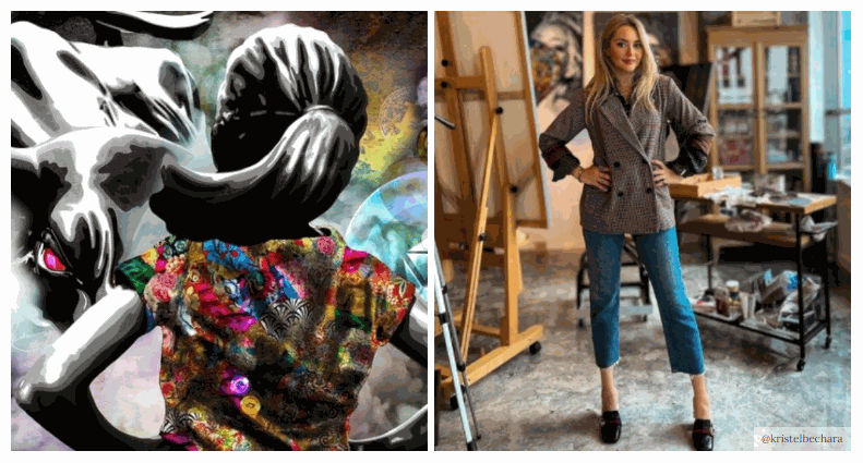 Meet The First Lebanese Woman & Award-Winning Artist To Launch An NFT - Kristel Bechara