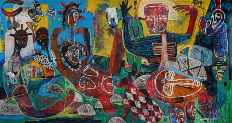 Jungle of Encounters, Solo Show - Yannick Ackah