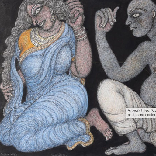 TH : Peek into Jogen Chowdhury’s lifetime through his art exhibition in Mumbai