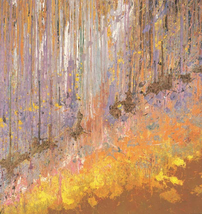 Larry Poons, Big Purple (1972)