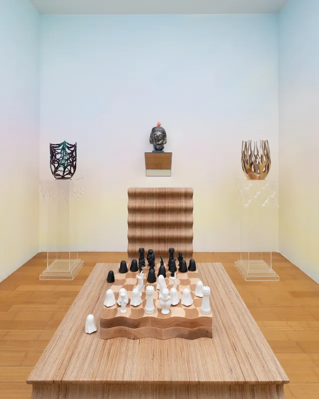 Colorado artist Dmitri Obergfell has some deep ideas about chess