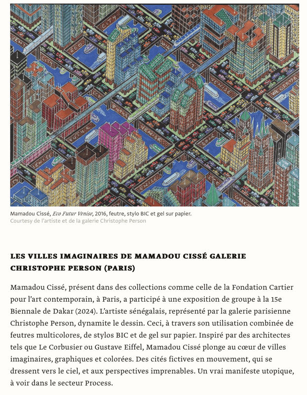 THE ART NEWSPAPER - Drawing Now, les classiques et les modernes