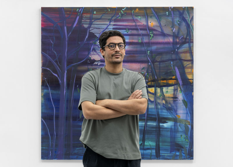 Omar Mahfoudi — LE MONDE, Art contemporain : Omar Mahfoudi sublime la lumière, du crépuscule à l’aurore