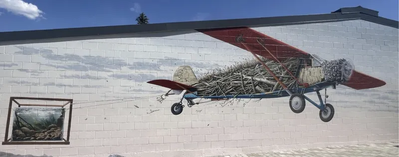 Ethan Murrow, The Engineer, Outdoor Mural, Idaho