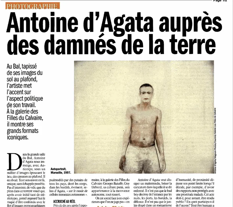 Antoine d'Agata auprès des damnés de la terre