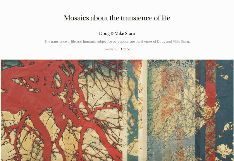 Mosaics about the transience of life | Artdoc Photography Magazine