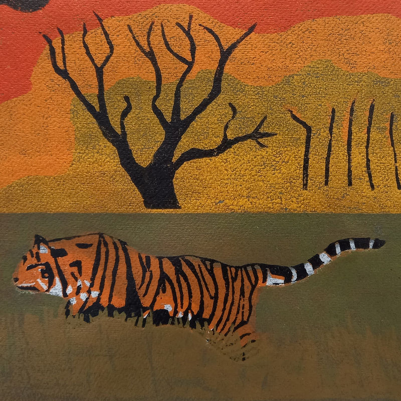 Richard Lawrence, Running Tiger, 2023