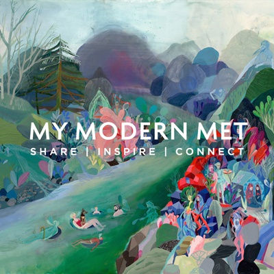 Psychedelic Paintings Turn Portland’s Landscapes Into Enchanted Forests