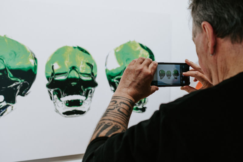 Aua e te fefe: Art exhibition challenges audience 'Don't be afraid'.