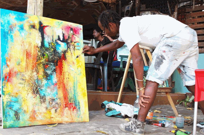 akka project, contemporary african art, africa, emerging, venezia, dubai, samuel djive, mozambique