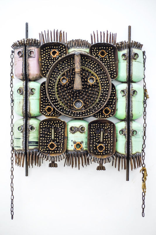 akka project, african art, continent, dubai, venice, solo exhibition, goncalo mabunda, the foundry, sculpture, masks, thrones