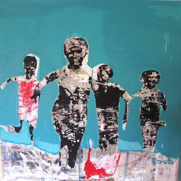 akka project, contemporary african art, africa, emerging, venezia, dubai, painting, armand boua, ivory coast